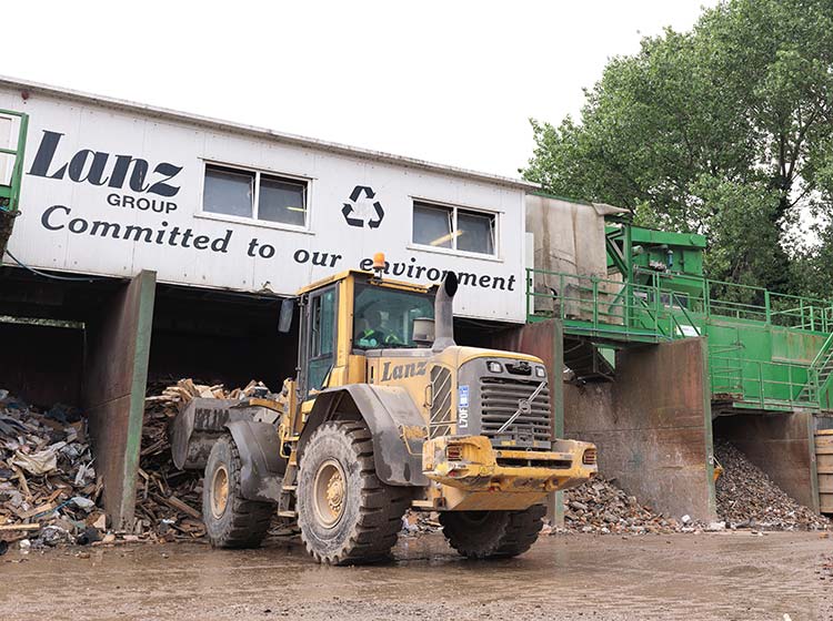 waste recycling transfer station